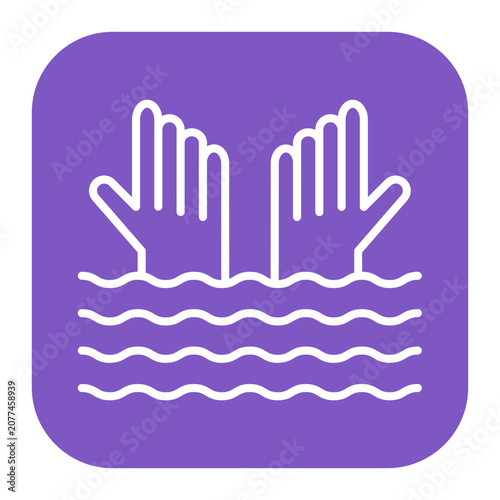 Fotografie Drown Icon