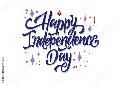 4th of July Independence Day Celebration Background. Fourth of July Celebration Banner