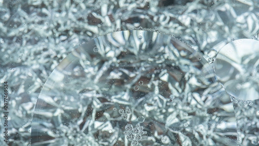 Obraz premium water drops on glass