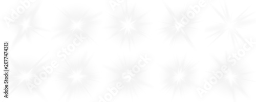 Bundle of camera flash ignition Intense fiery warm, for greeting cards.