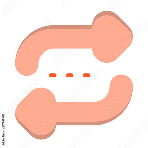 Canvas Print Repeat Icon Design