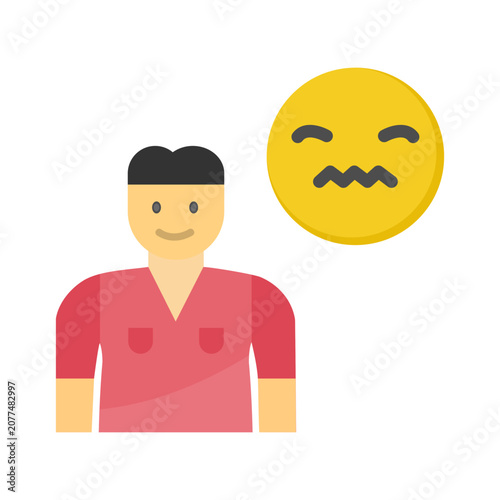 Fotografía Cringe Icon Design