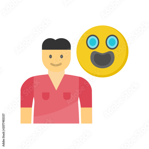 фотографія Amused Icon Design