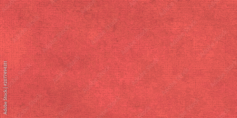 Fototapeta premium Red textured abstract background with subtle grid lines