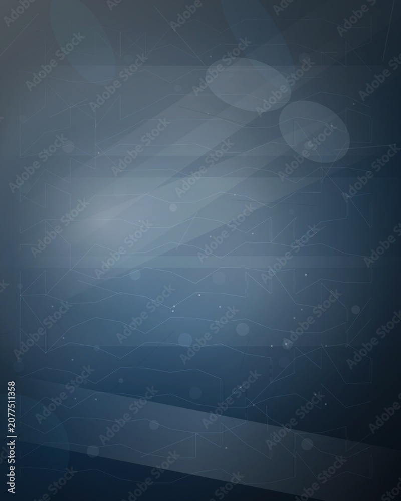 Obraz premium Abstract blue geometric polygon mesh background