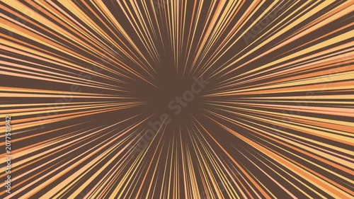 Dynamic Abstract Light Speed Tunnel Background Animation with Radiant Energy Lines.