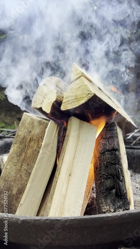 Wood smoking