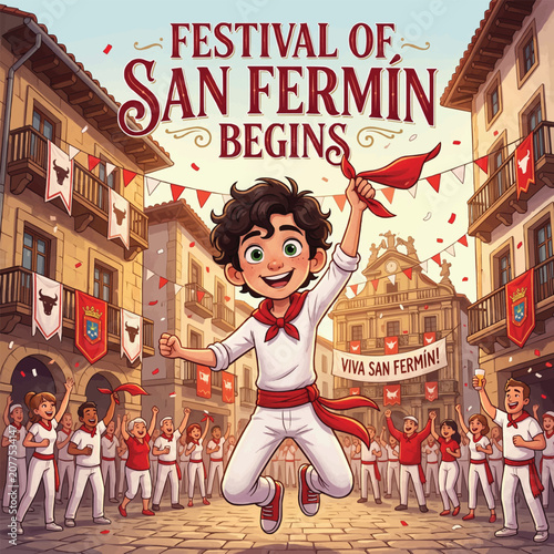 Festival of San Fermín Begins