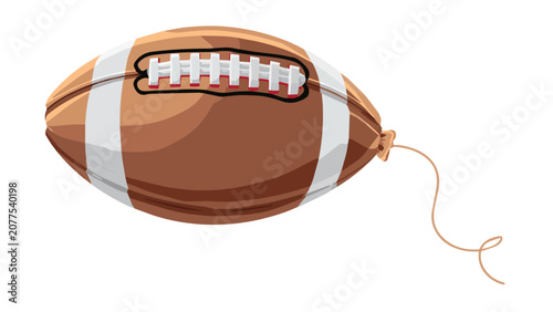 Inflatable American Football Toy for Sports and Recreation
