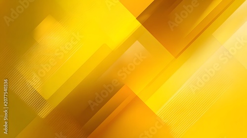 Abstract yellow and gold geometric background with diagonal lines and soft focus.