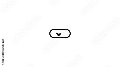 Simple outline circle icon on a white background Keywords: circle, ring, hoop, loop, round, shape, geometric, symbol, icon, outline, line, thin, simple, minimalist, graphic, design, element