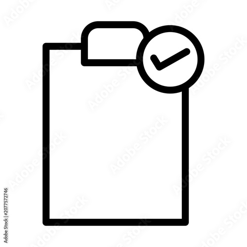 Clipboard Vector Icon
