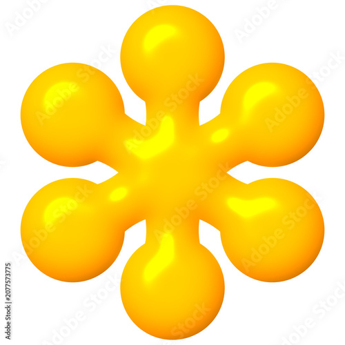 red and yellow star