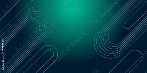 Konstfotografi Digital technology speed connect blue green background, cyber nano information,