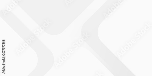 Quadro su tela Abstract white Geometric banner design background