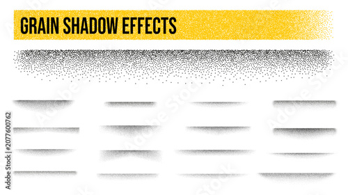 Photos Dot noise grain edge shadow effect