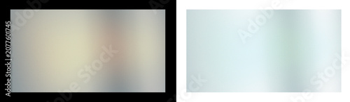 Realistic transparent clear glass panel sheet overlay with glossy shiny reflection screen for modern window tv and computer display