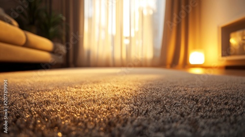 Beige carpet texture interior