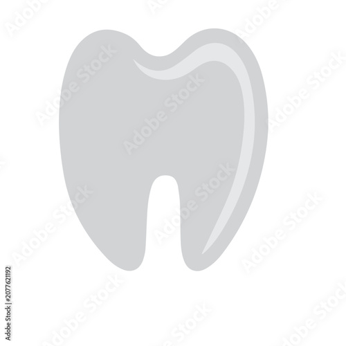 Minimalist Grey Tooth