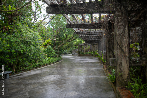 In summer, the famous Taipei Zoo in Taiwan