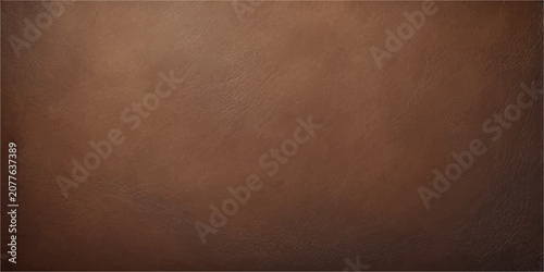 Fotografie Brown Leather Texture Background with Vintage Grunge Surface and Aged Antique Le