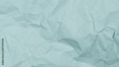 Soft Blue Crumpled Paper Texture Loop | Abstract Motion Background