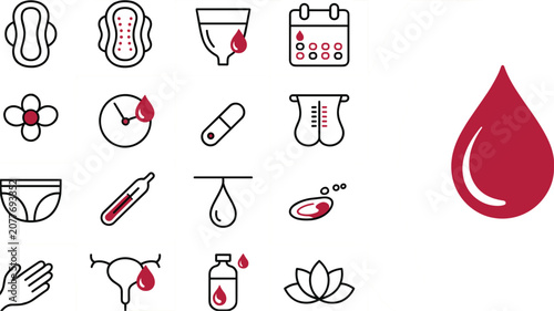 Red lips, hearts, lips, and lips symbols in black and red heart symbols kissing lips love symbols de