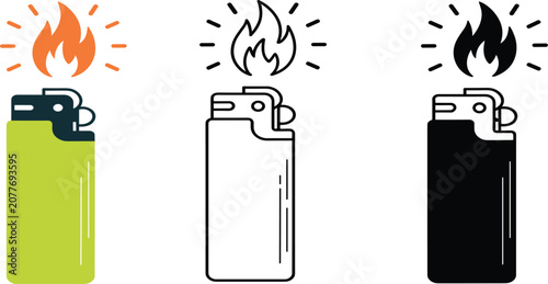 Three soda cans with flames, smoke, and skull isolated on white background, cola lemon-lime soda des