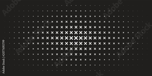 Fotografie Halftone gradient background with grunge