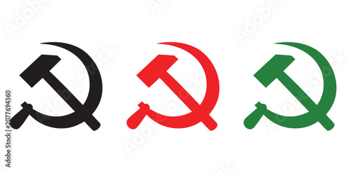Photos Hammer and sickle communism symbol