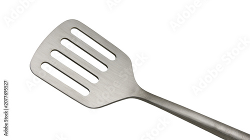 Cuadro en lienzo Metal slotted spatula kitchen utensil