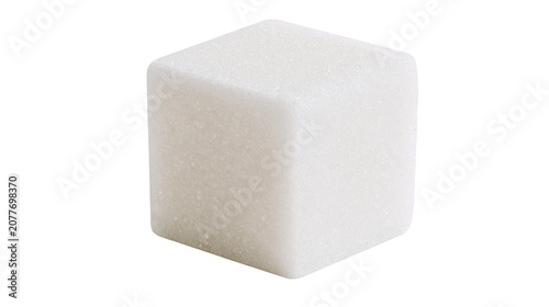 Quadro su tela White sugar cube with granular texture