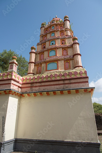 Ranjeshwar Temple, an ancient, culturally significant Lord Shiva temple located in Ranje village. Dating back over 400 years to the pre-Shivaji era. Pune, Maharashtra, India.