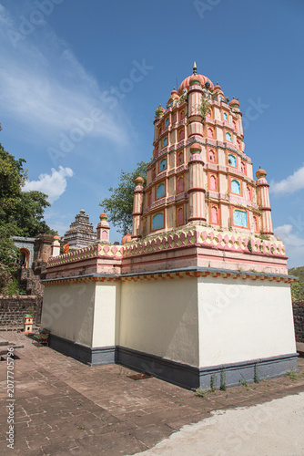 Ranjeshwar Temple, an ancient, culturally significant Lord Shiva temple located in Ranje village. Dating back over 400 years to the pre-Shivaji era. Pune, Maharashtra, India.