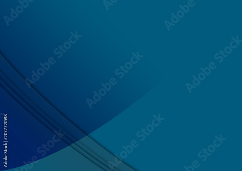 blue gradient background with geometric lines for use with text and design layouts.