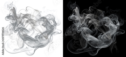 Foto Abstract smoke or cloud texture