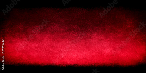 Abstract Red Grunge Background with Vintage Paper Texture Dark Distressed Wall Pattern for Christmas Wallpaper Design Artistic Backdrop Frame and Blank Copy Space