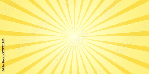 Canvastavla Background with yellow gradient and concentrated lines interspersed with