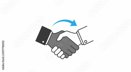 Business Handshake Agreement Partnership Deal Success.