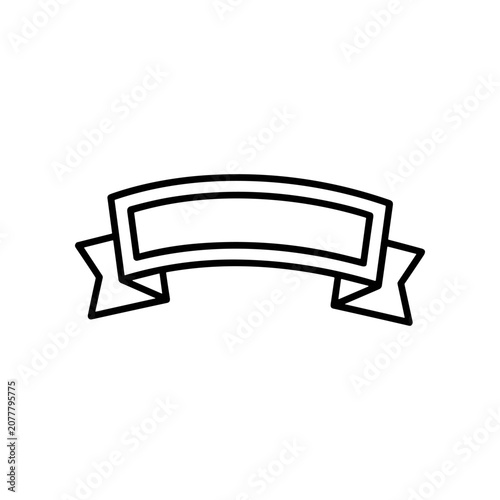 Black and white label icon design.