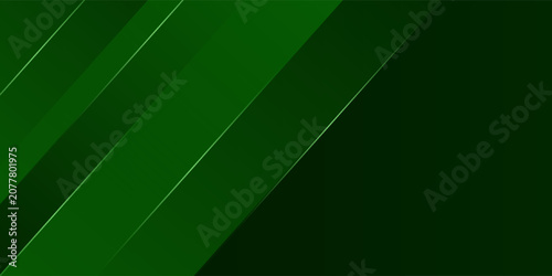 Photos Abstract green background with gradient lines and light effects, vector illustra