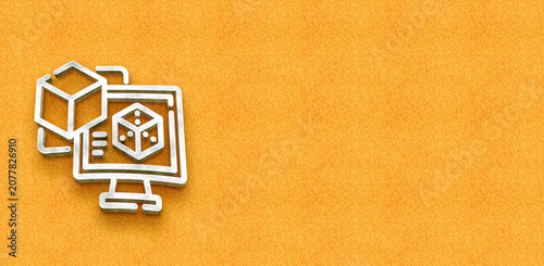 Digital Creative Studio Cube Development Symbol