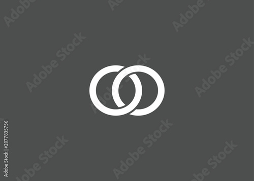 OO creative modern lettermark logo for modern branding and corporate identity design