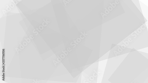 Abstract minimalist geometric background featuring light gray translucent squares for professional presentation templates and corporate slides