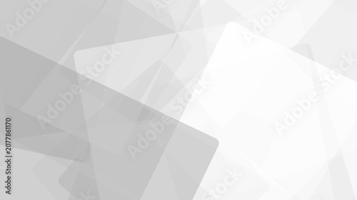 Minimalist abstract white and gray geometric shapes for professional business presentation templates and corporate media background.