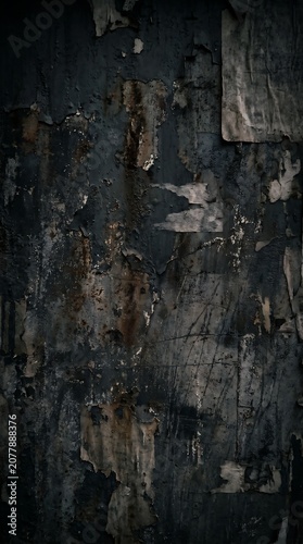Abstract Dark Textured Background with Subtle Patterns.