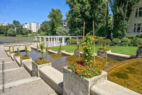 Foto Kaskaden am Lietzensee, Charlottenburg, Charlottenburg-Wilmersdorf, Berlin, Deut