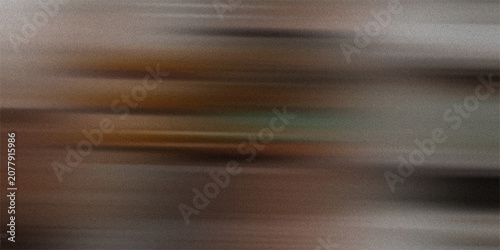 Foto Atmospheric horizontal motion blur background with warm earthy tones of brown gold and silver grey in soft grainy texture style