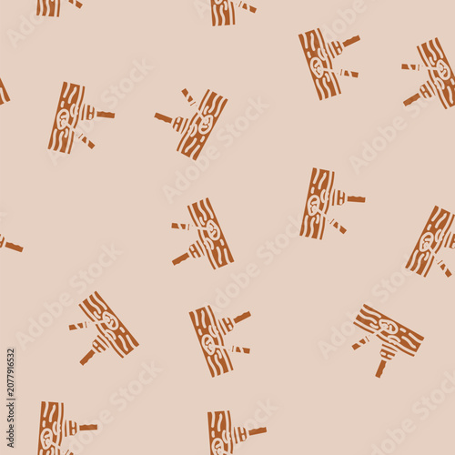 Photos biopsy surgery glyph vector seamless pattern