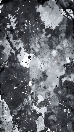 Abstract black and white texture with grunge pattern.
